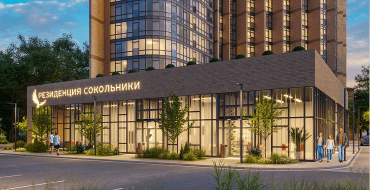 Строительство апарт-комплекса «Резиденция Сокольники» продолжается: залит фундамент (Москва)